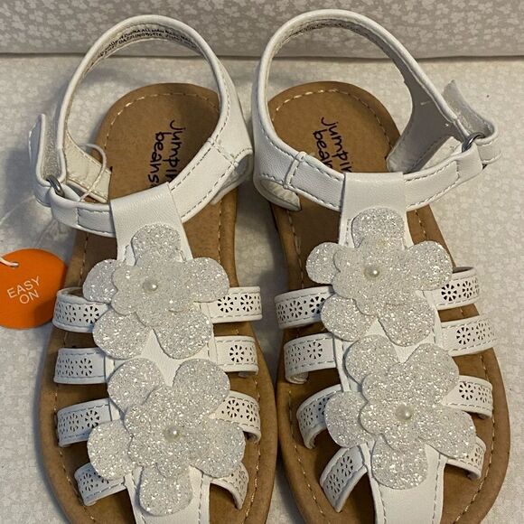 JUMPING BEAN Girls Dazzling Fisherman Sandals - Picture 3 of 6